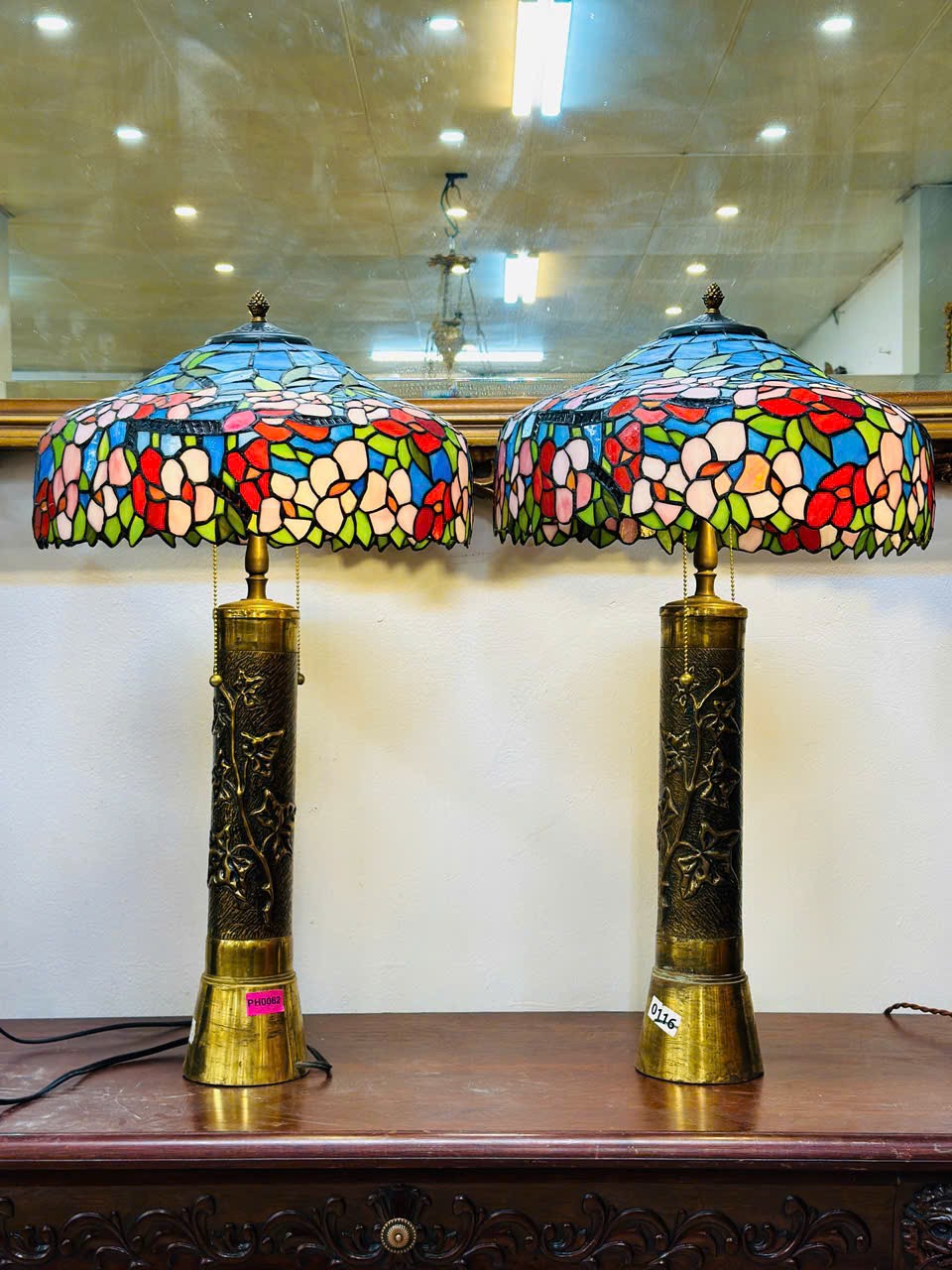 Đôi Đèn Tiffany&nbsp;&nbsp;Cổ Điển Độc Vip&nbsp;[PH0062]